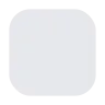 Grand carré blanc Emoji ⬜ image - Tossface style