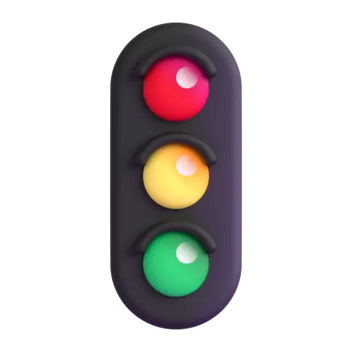 Vertical Traffic Light