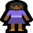 Woman Standing: Medium-Dark Skin Tone