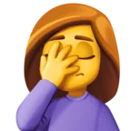 Person Facepalming