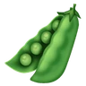 Cosse De Petits Pois Emoji 🫛 image - Huawei Harmony OS style