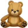 Emoji Teddi maci 🧸 image - Apple style