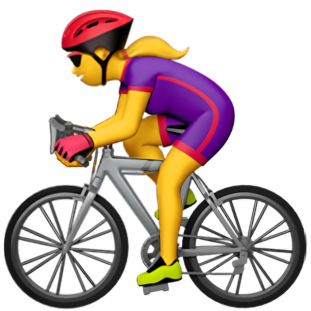 Woman Biking