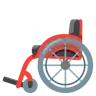 Manual Wheelchair Emoji 🦽 image - Google Noto Color style