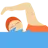 Person Swimming: Medium-Light Skin Tone