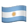 Flag: Argentina Emoji 🇦🇷 image - Apple style