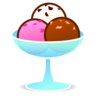アイスクリーム Emoji 🍨 image - Emojidex style
