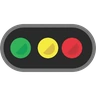 Emoji Semaforo orizzontale 🚥 image - Skype style