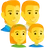 Family: Man, Man, Girl, Boy
