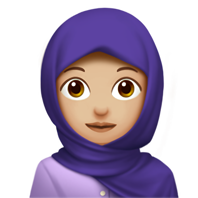 Woman With Headscarf: Medium-Light Skin Tone