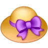 Womans Hat Emoji 👒 image - Samsung style