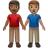 Men Holding Hands: Medium-Dark Skin Tone, Medium Skin Tone