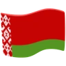 Flag: Belarus Emoji 🇧🇾 image - Facebook Messenger (2016) style