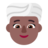 Woman Wearing Turban: Medium-Dark Skin Tone