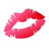 Marca de beijo Emoji 💋 image - Emojidex style