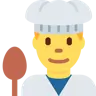 Man Cook Emoji 👨‍🍳 image - Twitter / X (Twemoji) style
