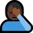 Man Facepalming: Dark Skin Tone