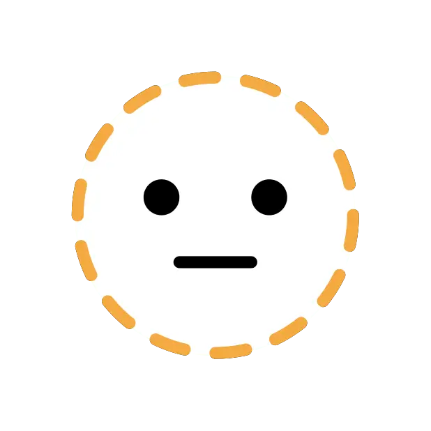 Dotted Line Face