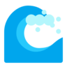 Wasserwelle Emoji 🌊 image - Microsoft Classic 2D style