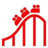 Achterbahn Emoji 🎢 image - Docomo style