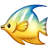 Peixe tropical Emoji 🐠 image - Samsung style