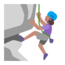 Woman Climbing: Medium Skin Tone Emoji 🧗🏽‍♀️ image - Microsoft Classic 2D style