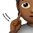 Deaf Person: Medium-Dark Skin Tone