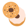贝果 Emoji 🥯 image - Microsoft Classic 2D style