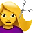 Woman Getting Haircut