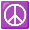 Peace Symbol Emoji ☮ image - Google Noto Color Animated style