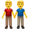 Men Holding Hands