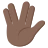 Vulcan Salute: Dark Skin Tone
