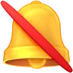 Bell With Slash