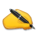 手を書く