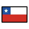 Flag: Chile Emoji 🇨🇱 image - OpenMoji style