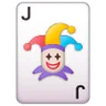 トランプブラックジョーカー Emoji 🃏 image - Samsung style
