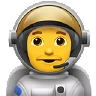 Man Astronaut Emoji 👨‍🚀 image - Apple style