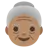 Old Woman: Medium Skin Tone