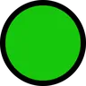 Green Circle Emoji 🟢 image - Microsoft Windows 10 Segoe UI Emoji style