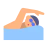 Man Swimming: Medium-Light Skin Tone Emoji 🏊🏼‍♂️ image - Tossface style