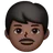 Man: Dark Skin Tone