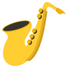 サックス Emoji 🎷 image - EmojiTwo style