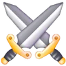 Espadas cruzadas Emoji ⚔ image - Samsung style