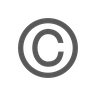 Symbole Copyright Emoji © image - Docomo style