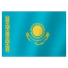 Flag: Kazakhstan Emoji 🇰🇿 image - Huawei Harmony OS style