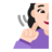 Deaf Woman: Light Skin Tone