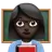 Woman Teacher: Dark Skin Tone