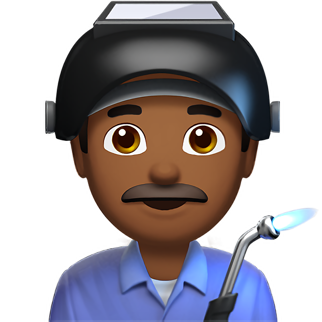 Man Factory Worker: Medium-Dark Skin Tone