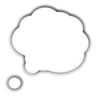 Balão de pensamento Emoji 💭 image - Emojidex style