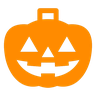 Citrouille-lanterne Emoji 🎃 image - Docomo style